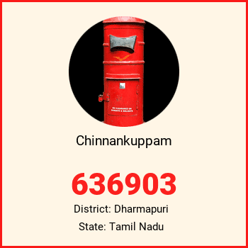 Chinnankuppam pin code, district Dharmapuri in Tamil Nadu