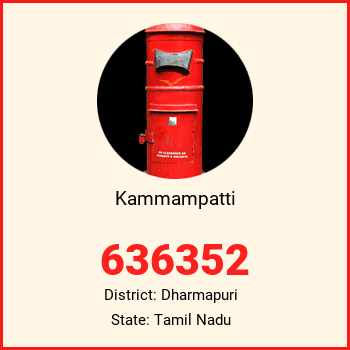 Kammampatti pin code, district Dharmapuri in Tamil Nadu