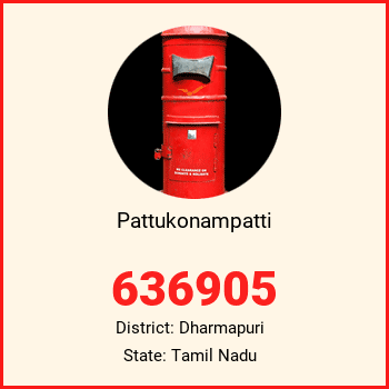 Pattukonampatti pin code, district Dharmapuri in Tamil Nadu