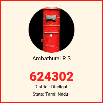 Ambathurai R.S pin code, district Dindigul in Tamil Nadu