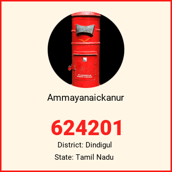 Ammayanaickanur pin code, district Dindigul in Tamil Nadu