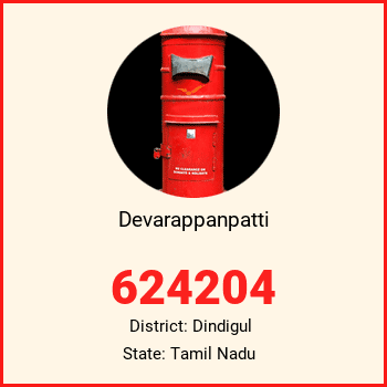 Devarappanpatti pin code, district Dindigul in Tamil Nadu