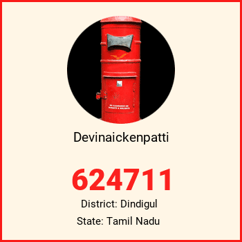 Devinaickenpatti pin code, district Dindigul in Tamil Nadu