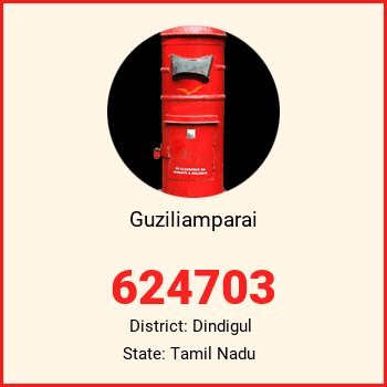 Guziliamparai pin code, district Dindigul in Tamil Nadu