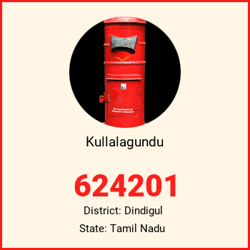 Kullalagundu pin code, district Dindigul in Tamil Nadu