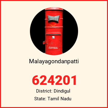 Malayagondanpatti pin code, district Dindigul in Tamil Nadu