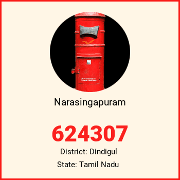 Narasingapuram pin code, district Dindigul in Tamil Nadu