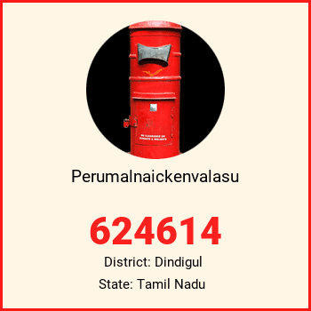 Perumalnaickenvalasu pin code, district Dindigul in Tamil Nadu