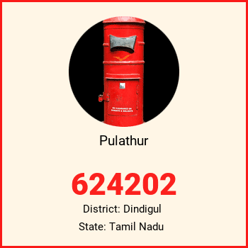 Pulathur pin code, district Dindigul in Tamil Nadu