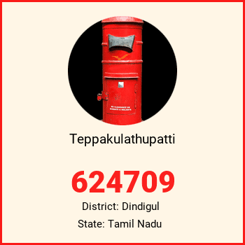 Teppakulathupatti pin code, district Dindigul in Tamil Nadu