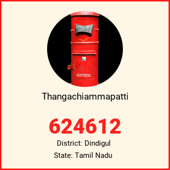 Thangachiammapatti pin code, district Dindigul in Tamil Nadu