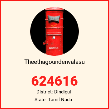 Theethagoundenvalasu pin code, district Dindigul in Tamil Nadu