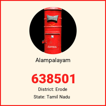 Alampalayam pin code, district Erode in Tamil Nadu