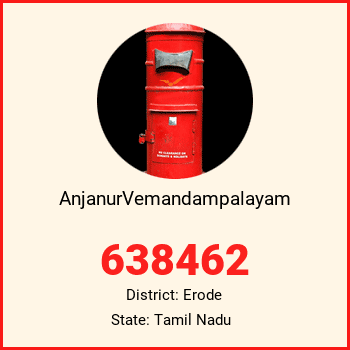 AnjanurVemandampalayam pin code, district Erode in Tamil Nadu