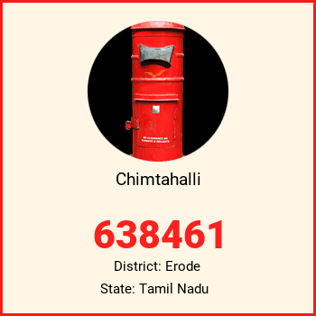 Chimtahalli pin code, district Erode in Tamil Nadu