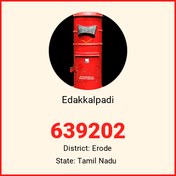 Edakkalpadi pin code, district Erode in Tamil Nadu