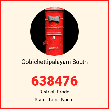 Gobichettipalayam South pin code, district Erode in Tamil Nadu