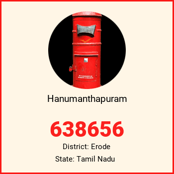 Hanumanthapuram pin code, district Erode in Tamil Nadu
