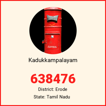 Kadukkampalayam pin code, district Erode in Tamil Nadu