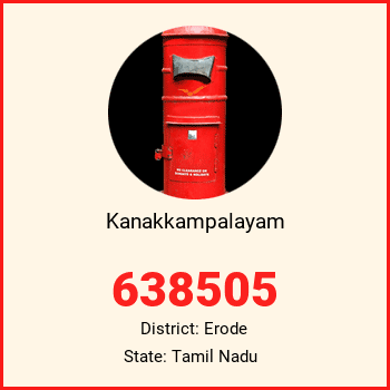 Kanakkampalayam pin code, district Erode in Tamil Nadu
