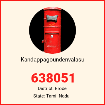 Kandappagoundenvalasu pin code, district Erode in Tamil Nadu