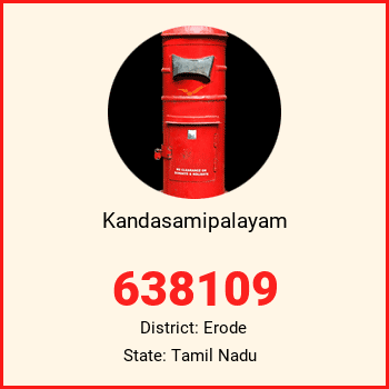 Kandasamipalayam pin code, district Erode in Tamil Nadu