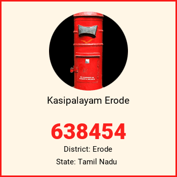 Kasipalayam Erode pin code, district Erode in Tamil Nadu