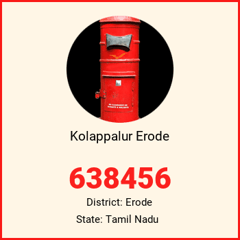 Kolappalur Erode pin code, district Erode in Tamil Nadu