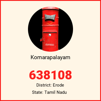 Komarapalayam pin code, district Erode in Tamil Nadu