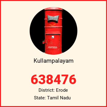 Kullampalayam pin code, district Erode in Tamil Nadu