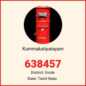 Kummakalipalayam pin code, district Erode in Tamil Nadu