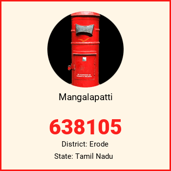 Mangalapatti pin code, district Erode in Tamil Nadu