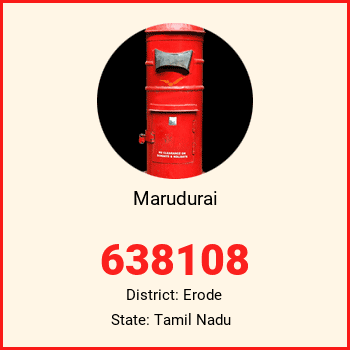 Marudurai pin code, district Erode in Tamil Nadu