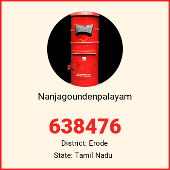 Nanjagoundenpalayam pin code, district Erode in Tamil Nadu