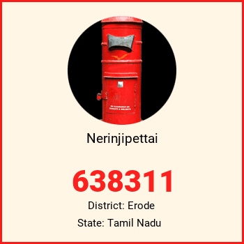 Nerinjipettai pin code, district Erode in Tamil Nadu