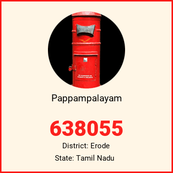 Pappampalayam pin code, district Erode in Tamil Nadu