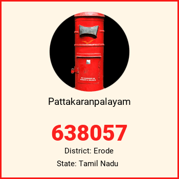 Pattakaranpalayam pin code, district Erode in Tamil Nadu