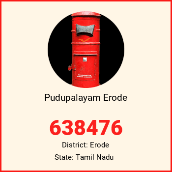 Pudupalayam Erode pin code, district Erode in Tamil Nadu