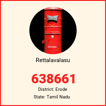Rettalavalasu pin code, district Erode in Tamil Nadu