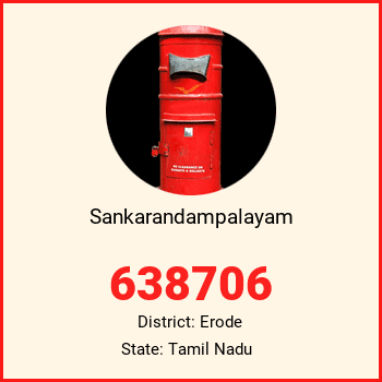 Sankarandampalayam pin code, district Erode in Tamil Nadu