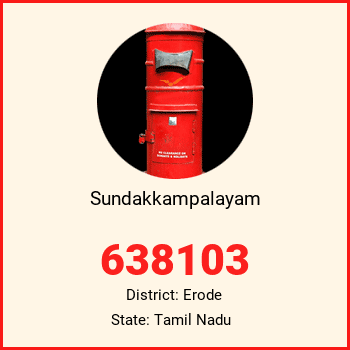 Sundakkampalayam pin code, district Erode in Tamil Nadu