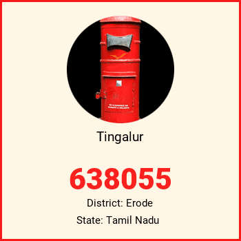 Tingalur pin code, district Erode in Tamil Nadu