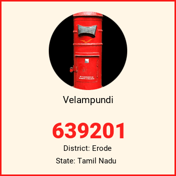 Velampundi pin code, district Erode in Tamil Nadu