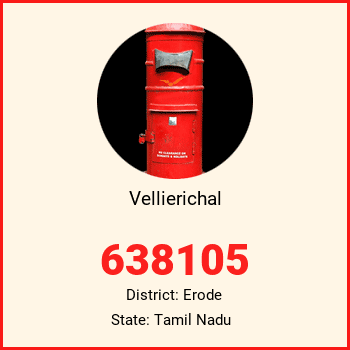Vellierichal pin code, district Erode in Tamil Nadu