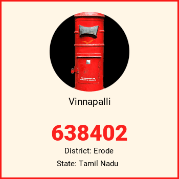 Vinnapalli pin code, district Erode in Tamil Nadu