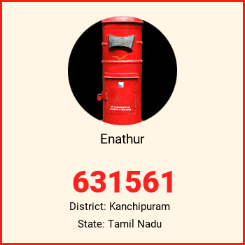Enathur pin code, district Kanchipuram in Tamil Nadu