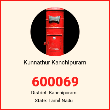 Kunnathur Kanchipuram pin code, district Kanchipuram in Tamil Nadu