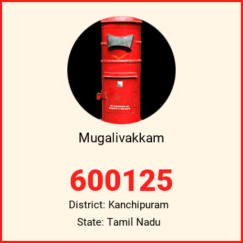 Mugalivakkam pin code, district Kanchipuram in Tamil Nadu