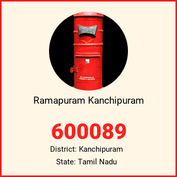 Ramapuram Kanchipuram pin code, district Kanchipuram in Tamil Nadu