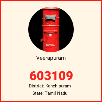 Veerapuram pin code, district Kanchipuram in Tamil Nadu